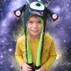 Exclusive To Wicked Uncle|Fashion & Style-Buddy & Barney Alien Hat - Yes & No Answering Arms!