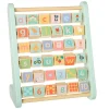Educational|Wooden Toys-Orange Tree Toys Alphabet Farmyard Abacus - 1,2,3, Moo!