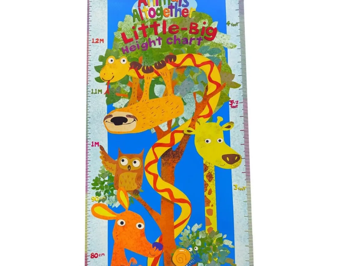 Wicked Fun|Age 1-House of Marbles Animals Height Chart - 130cm Tall