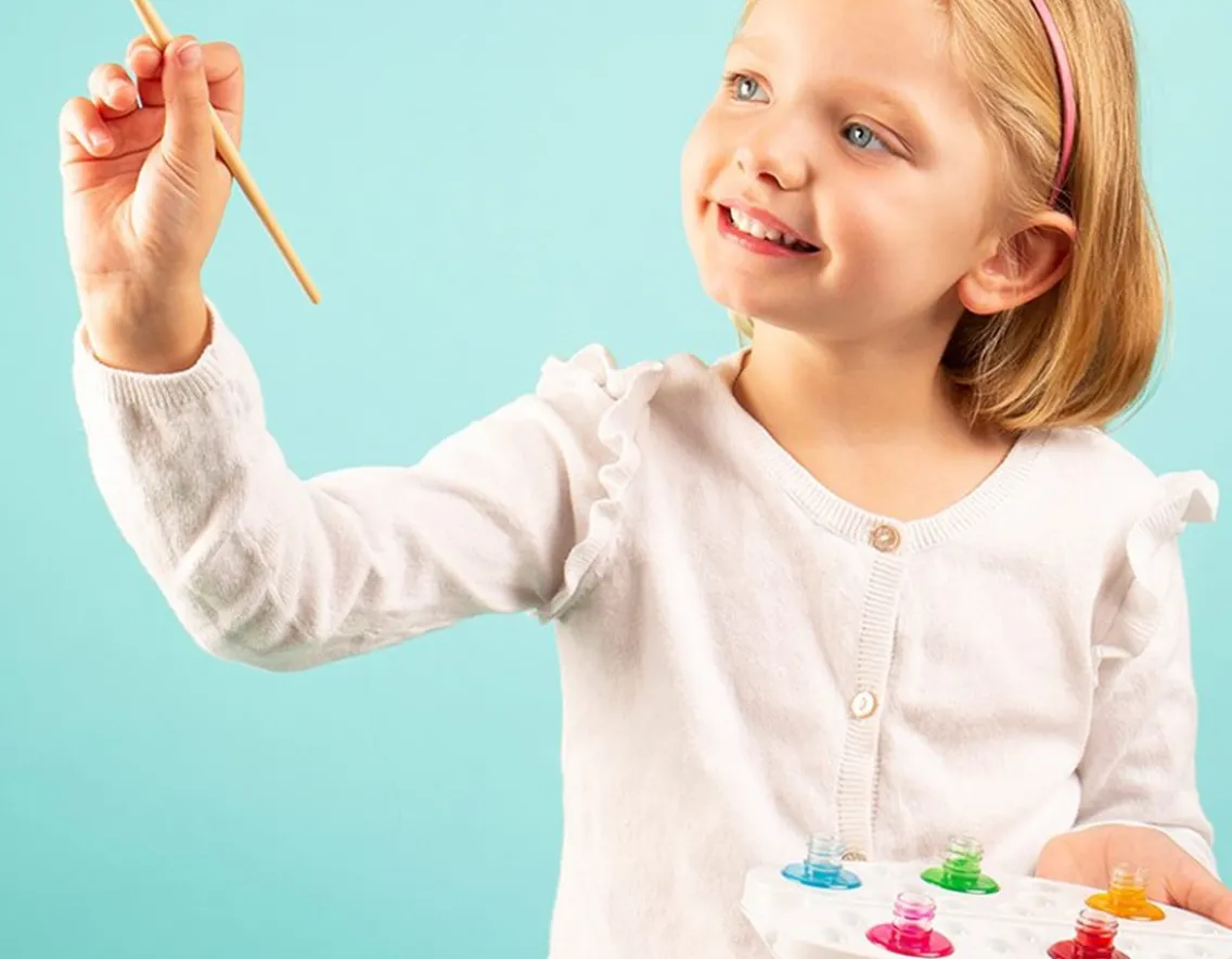 Creativity|Age 7-SentoSphere Aquarellum Butterflies - Magic Painting Kit