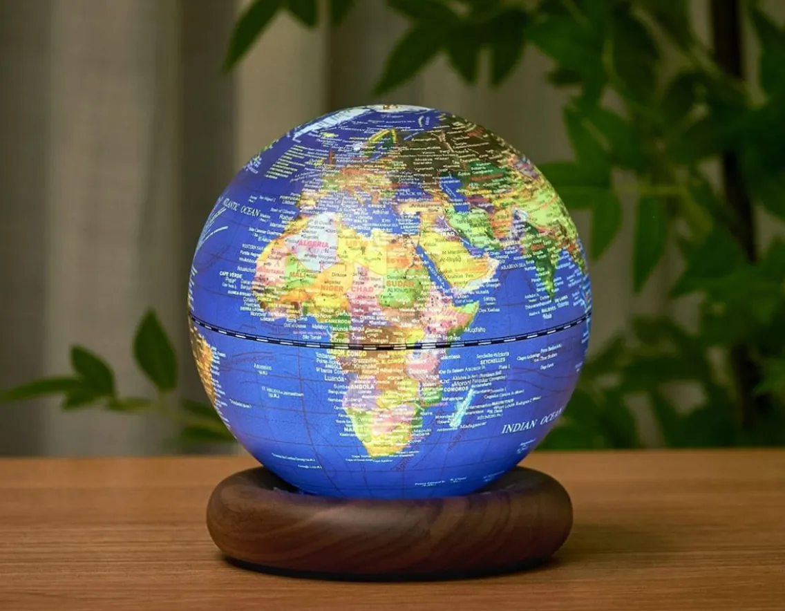 Fashion & Style|Sensory-Gingko Atlas Globe Lamp - Touch Control Light