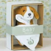 Exclusive To Wicked Uncle|Sensory-Living Nature Baby Beagle with Blanket - Gift Box