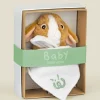 Exclusive To Wicked Uncle|Sensory-Living Nature Baby Bunny with Blanket - So Cuddly!
