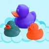 Sensory|Toys For Bath Time-Buddy & Barney Bath Time Ducks - Colour Changing