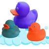 Sensory|Toys For Bath Time-Buddy & Barney Bath Time Ducks - Colour Changing