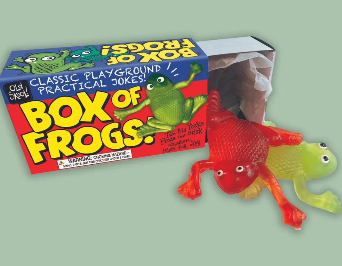 Magic, Spooky & Spells|Sensory-House of Marbles Box of Frogs - Sticky, Squishy, Stretchy & Yucky!