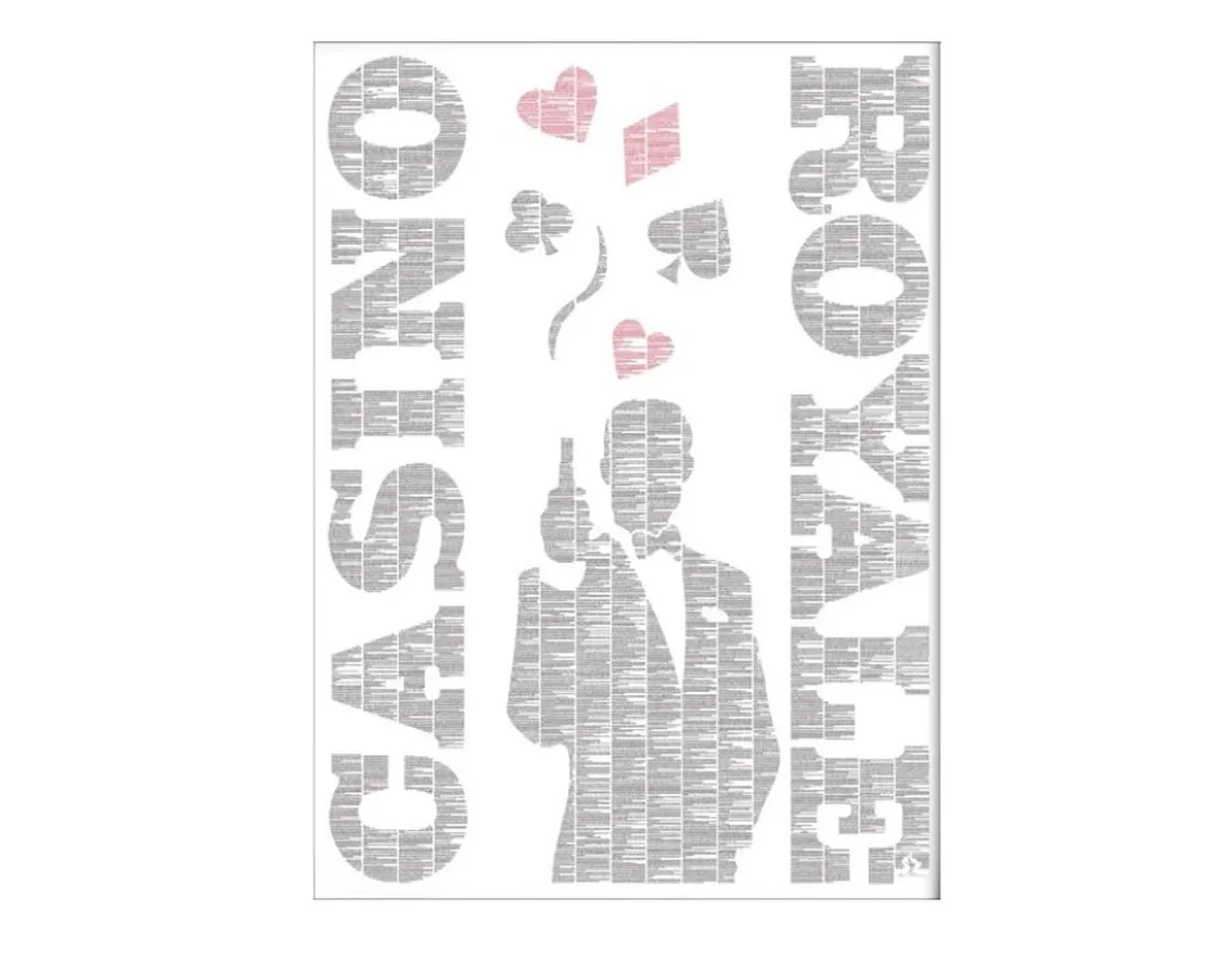 Books|Fashion & Style-Spineless Classics Casino Royale - The Book on a Poster