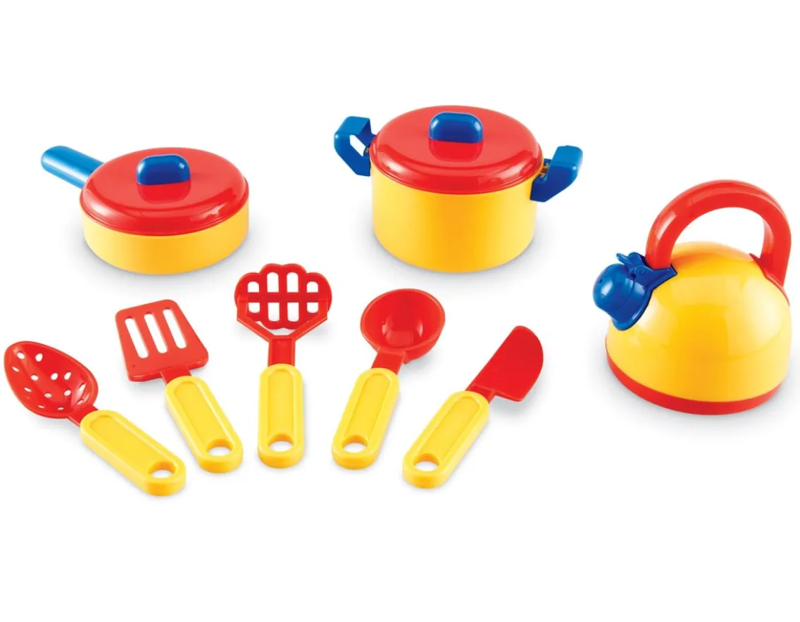 Creativity|Age 4-Learning Resources Cooking Set - Pretend and Play