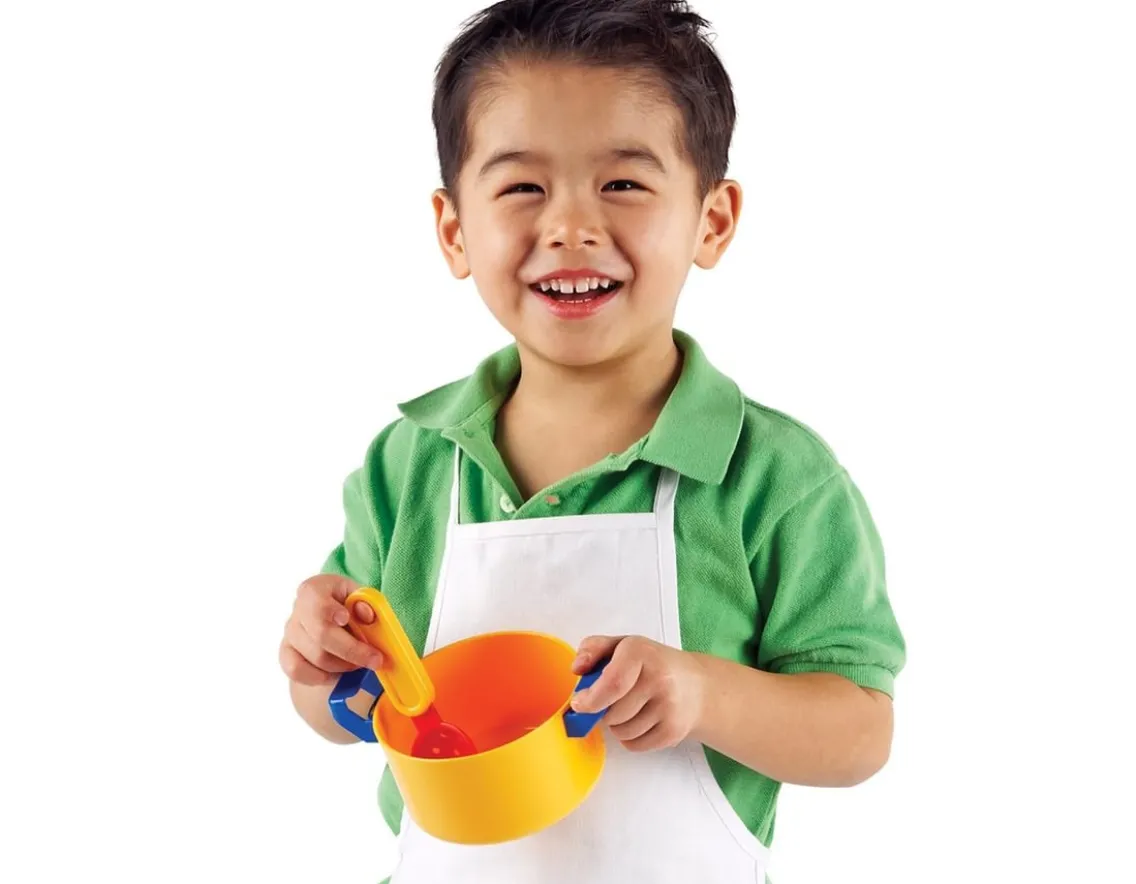 Creativity|Age 4-Learning Resources Cooking Set - Pretend and Play