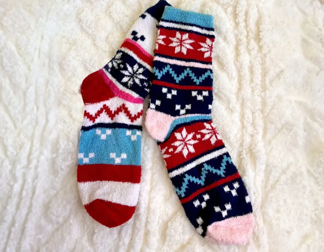Fashion & Style|Older Girls-United Odd Socks Cosy Toes - Fluffy Odd Socks