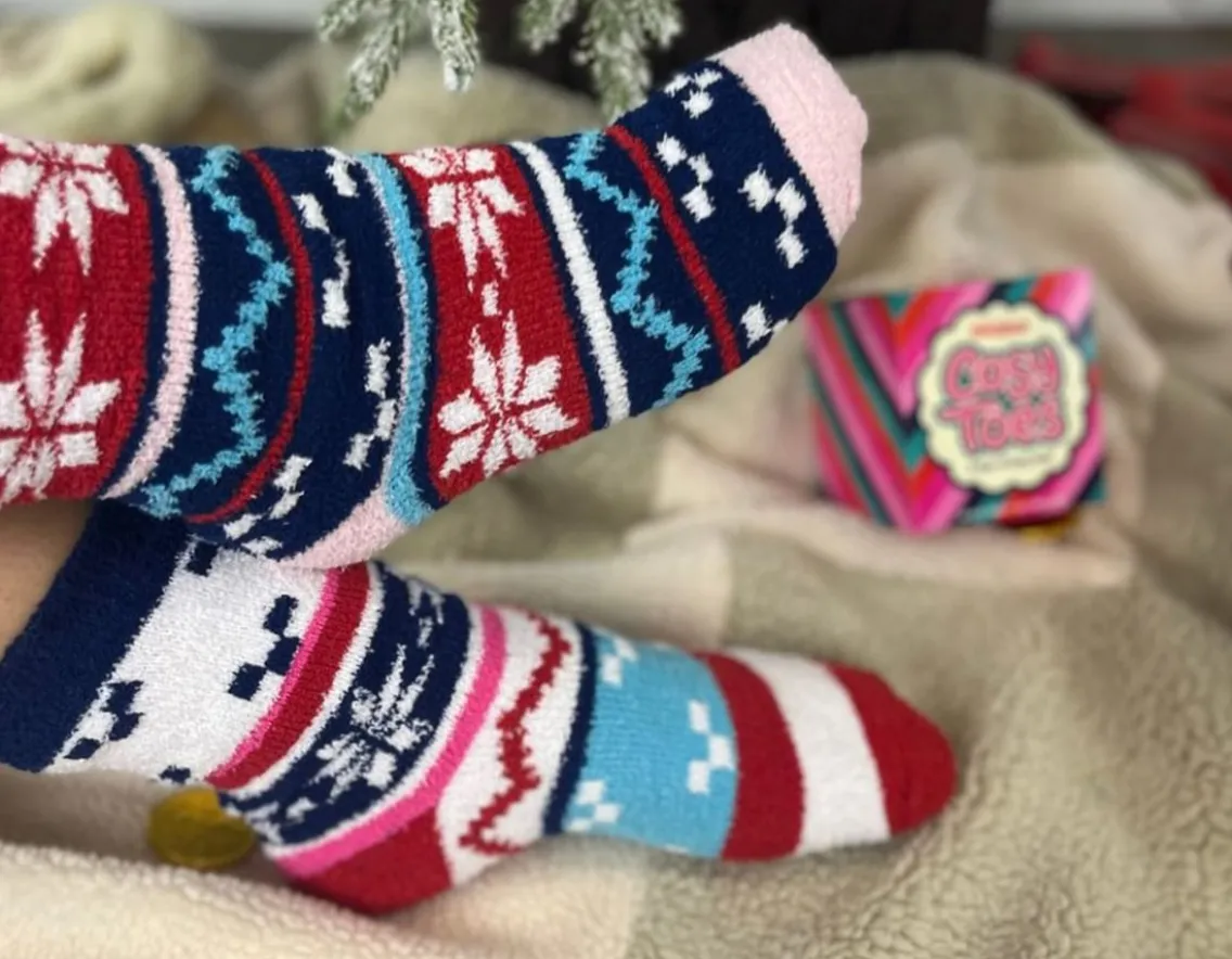 Fashion & Style|Older Girls-United Odd Socks Cosy Toes - Fluffy Odd Socks