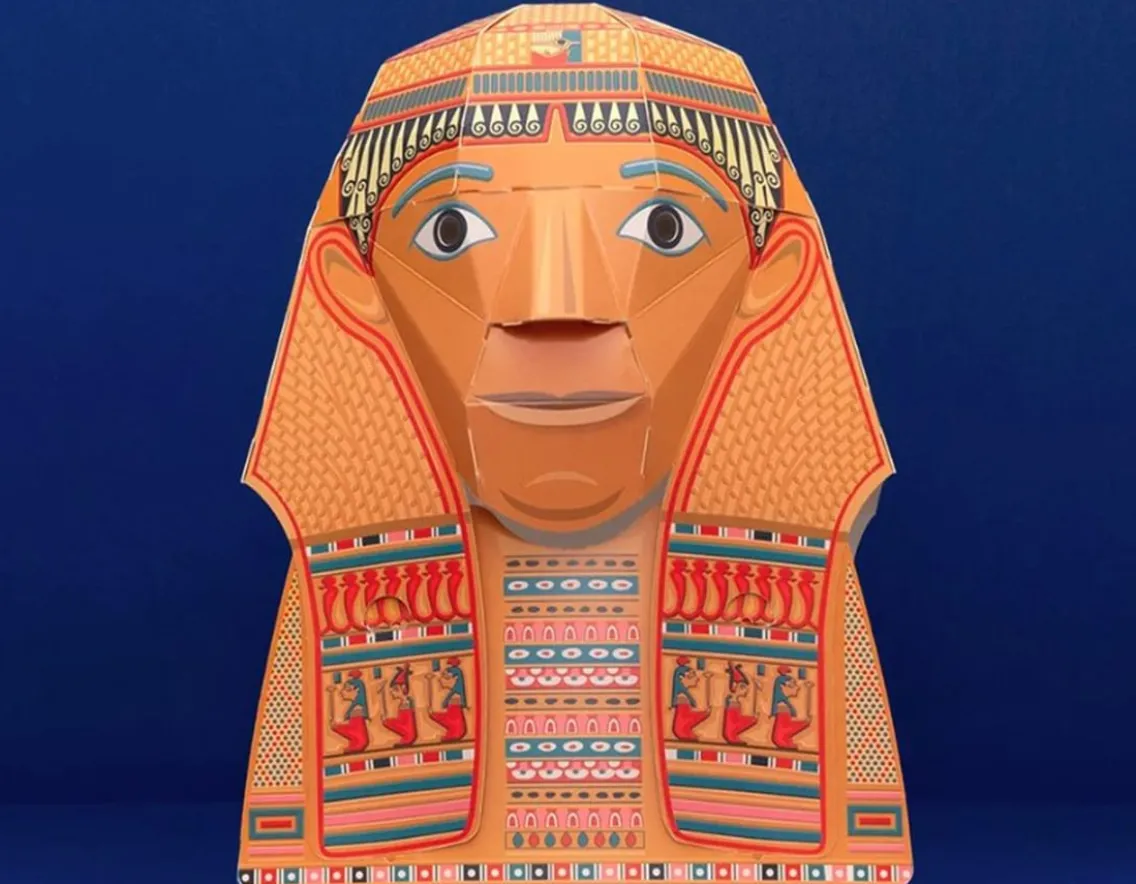 Creativity-Clockwork Soldier Create Your Own Egyptian Head Mask