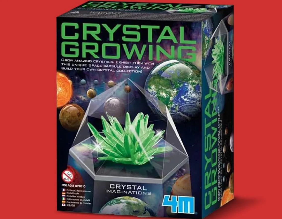 Educational|Science-4M Crystal Growing Science Project