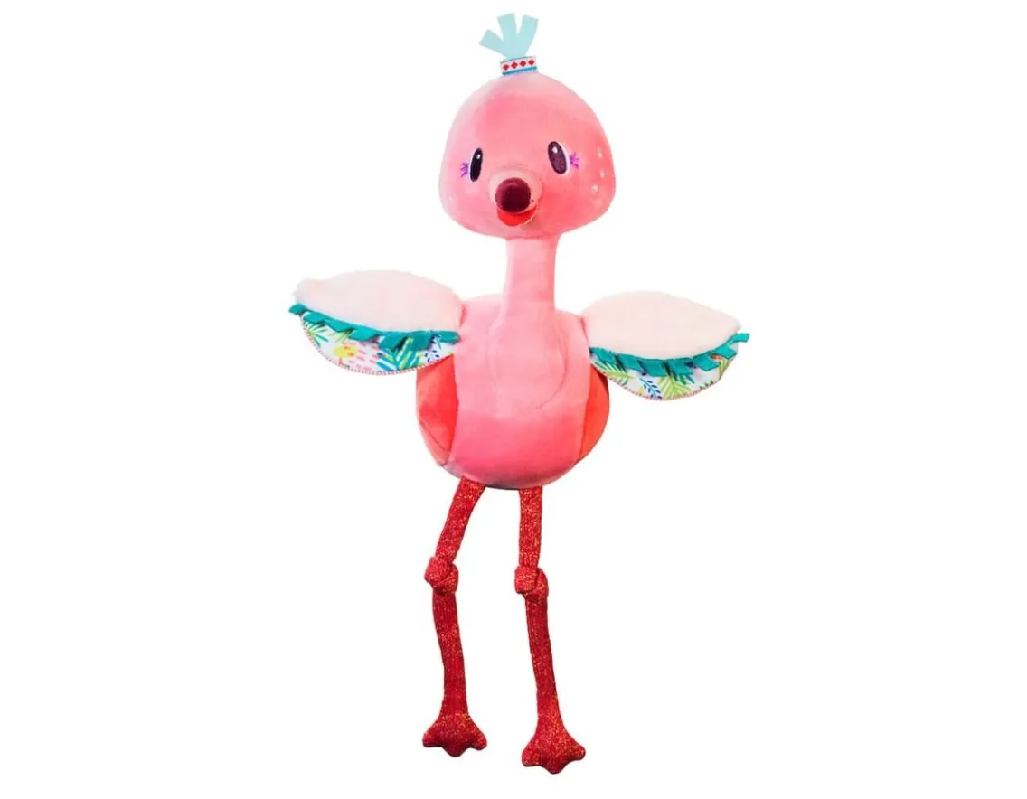 Exclusive To Wicked Uncle|Sensory-Lilliputiens Cuddly Flamingo - Plush