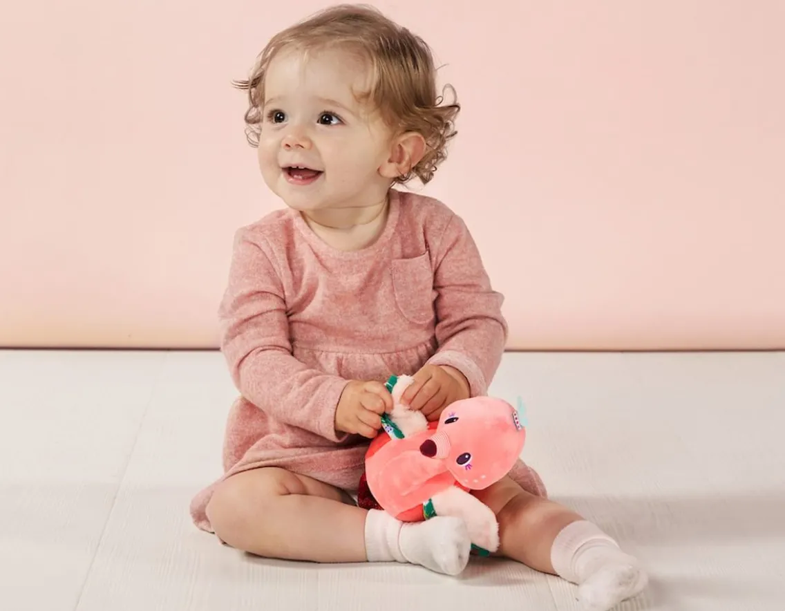 Exclusive To Wicked Uncle|Sensory-Lilliputiens Cuddly Flamingo - Plush
