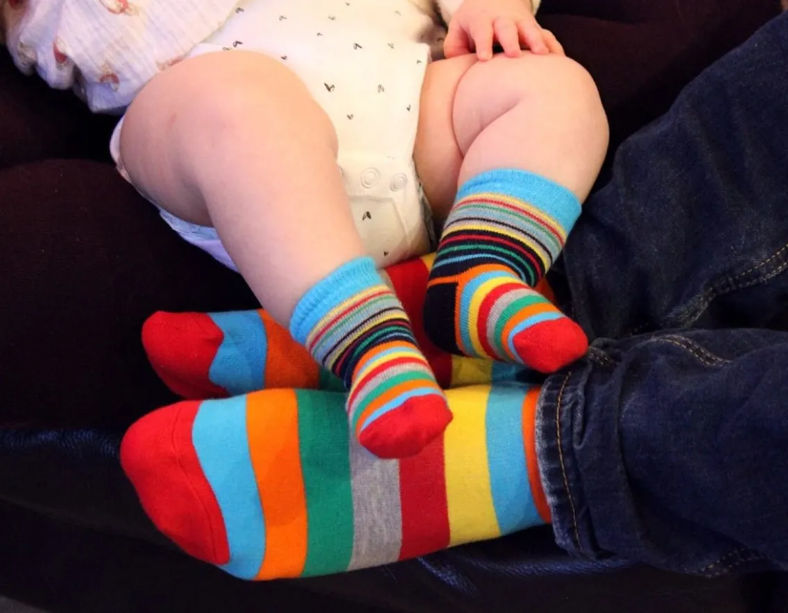 Fashion & Style|Baby Girls-Cucamelon Daddy & Me - Matching Socks