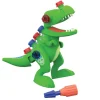 Construction|Creativity-Learning Resources Design & Drill T-Rex - 14-Piece Set