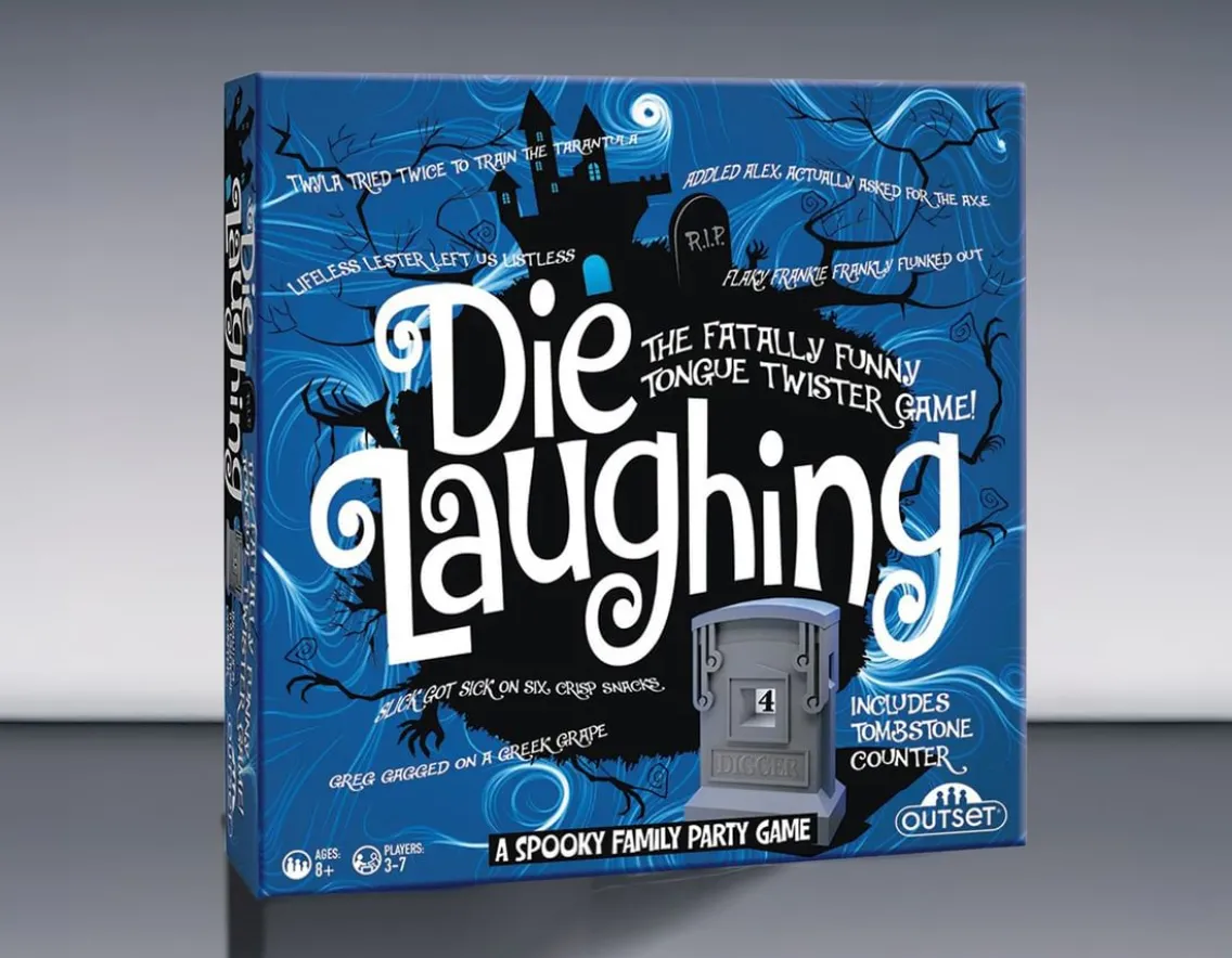 Games|Magic, Spooky & Spells-Cheatwell Games Die Laughing - Tongue Twisters