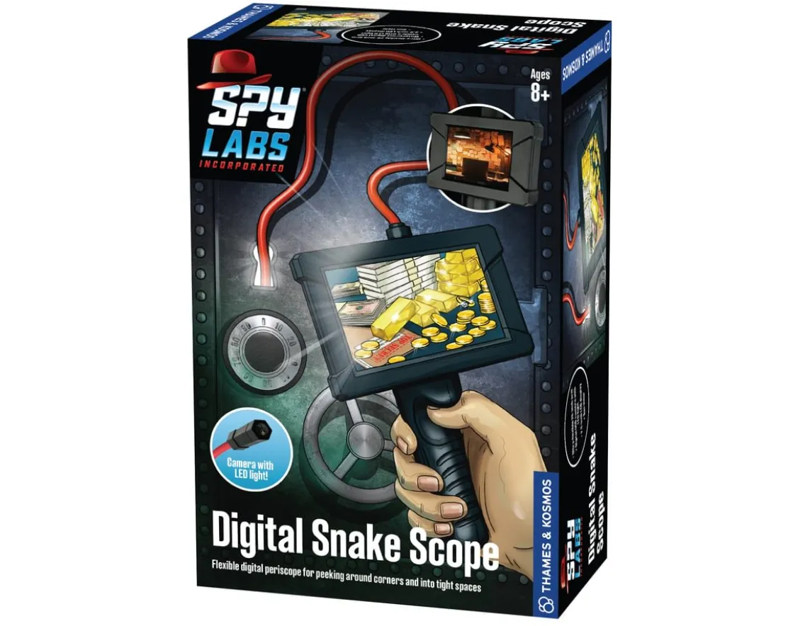 Adventurer|Age 10-Thames and Kosmos Digital Snake Scope - Spy Labs LCD Display