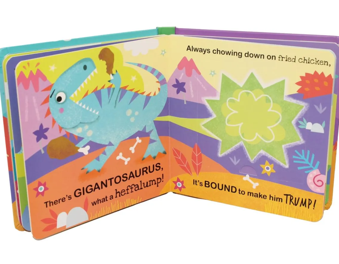 Books|Dinosaurs-Buddy & Barney Dino Farts - Scratch and Sniff Book!