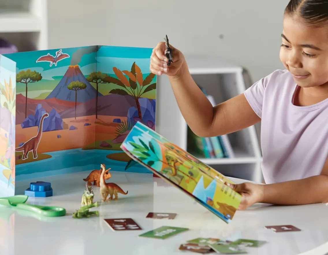 Creativity|Dinosaurs-Learning Resources Dinosaur Activity Set - 22 Piece Kit