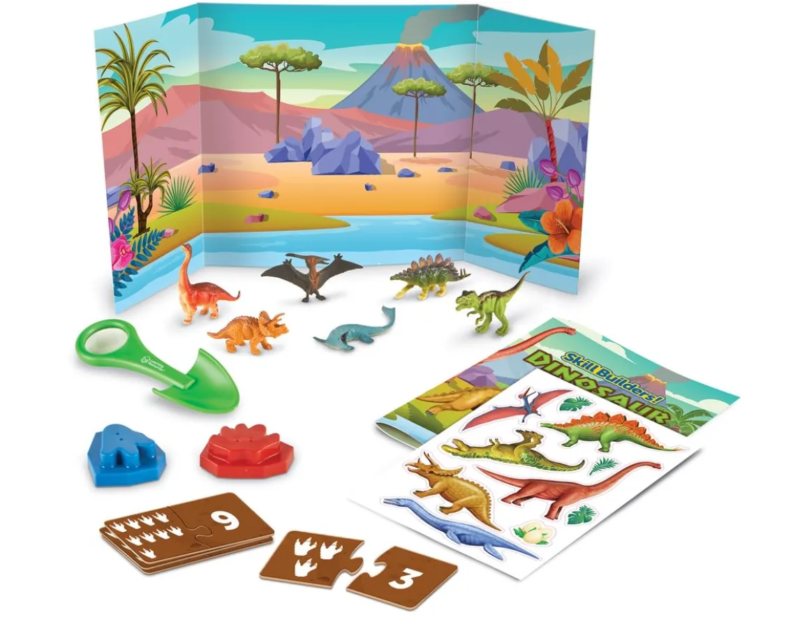 Creativity|Dinosaurs-Learning Resources Dinosaur Activity Set - 22 Piece Kit
