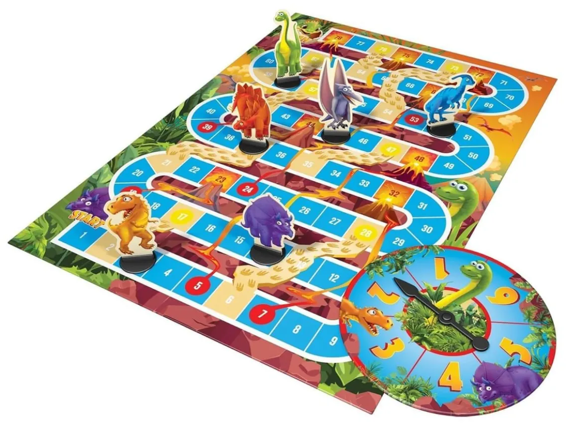 Dinosaurs|Games-Cheatwell Games Dinosaur Snakes and Ladders