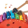 Dinosaurs|Wooden Toys-Classic World Dinosaur Xylophone - Wooden Pull Along