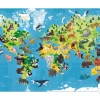 Educational|Puzzles-Janod Endangered Animals - 200-Piece Puzzle