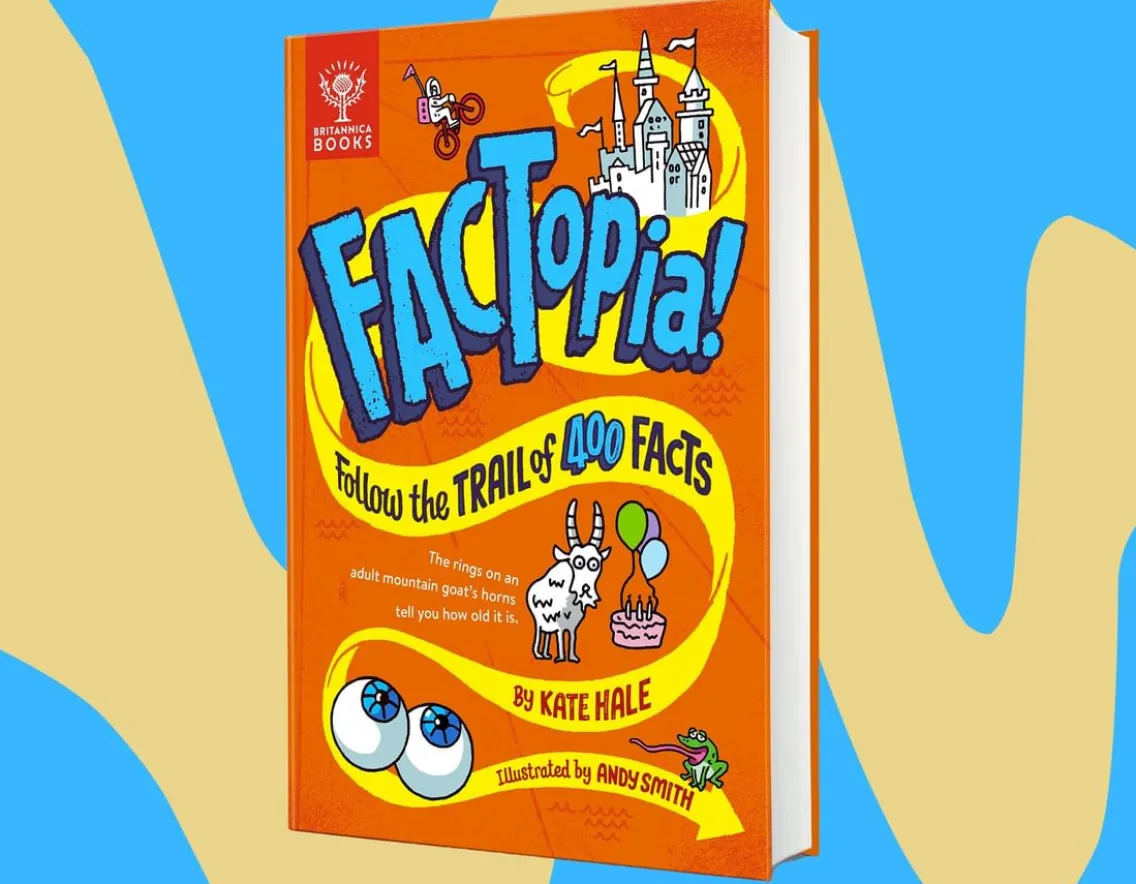 Books|Educational-Britannica Books Factopia - 400 Crazily Connected Facts