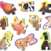 Puzzles|Age 4-Skillmatics Farm Animal Puzzles - Step by Step