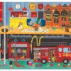 Puzzles|Age 3-Crocodile Creek Fire Station Puzzle - 24 Chunky Pieces