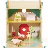 Wooden Toys|Age 5-Classic World Flower Cottage - Lovely Doll House