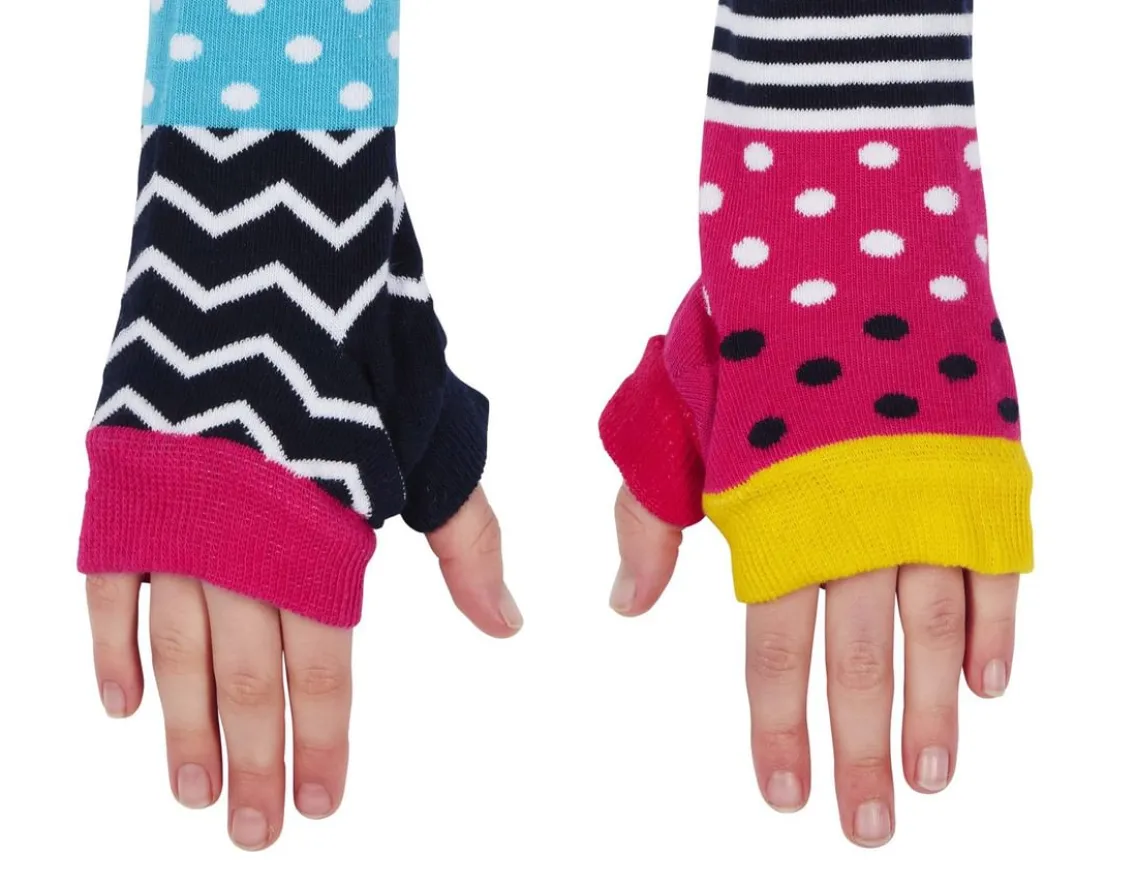 Fashion & Style|Wicked Fun-United Odd Socks Funky Arm Warmers - Cosy!