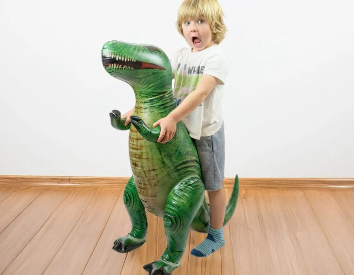 Dinosaurs|Wicked Fun-Funtime Giant Inflatable T-Rex - One Metre Tall
