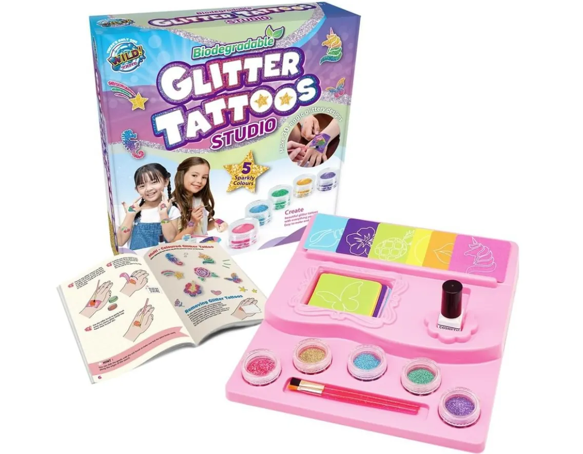 Fashion & Style|Age 8-Wild Science Glitter Tattoos Studio - So Sparkly!