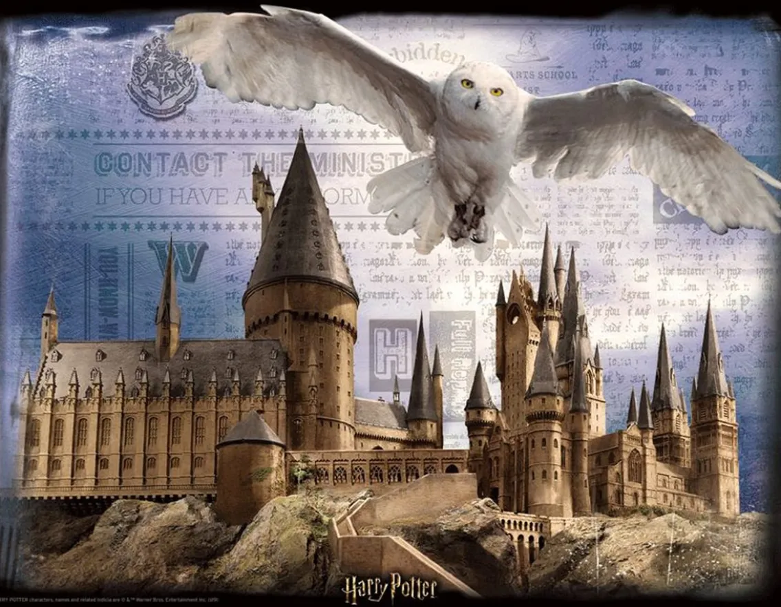 Creativity|Exclusive To Wicked Uncle-Wizarding World Harry Potter Hogwarts 3D Puzzle