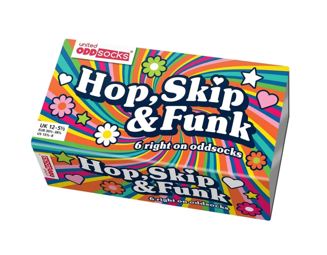 Fashion & Style|Wicked Fun-United Odd Socks Hop Skip & Funk - Six Odd Socks!