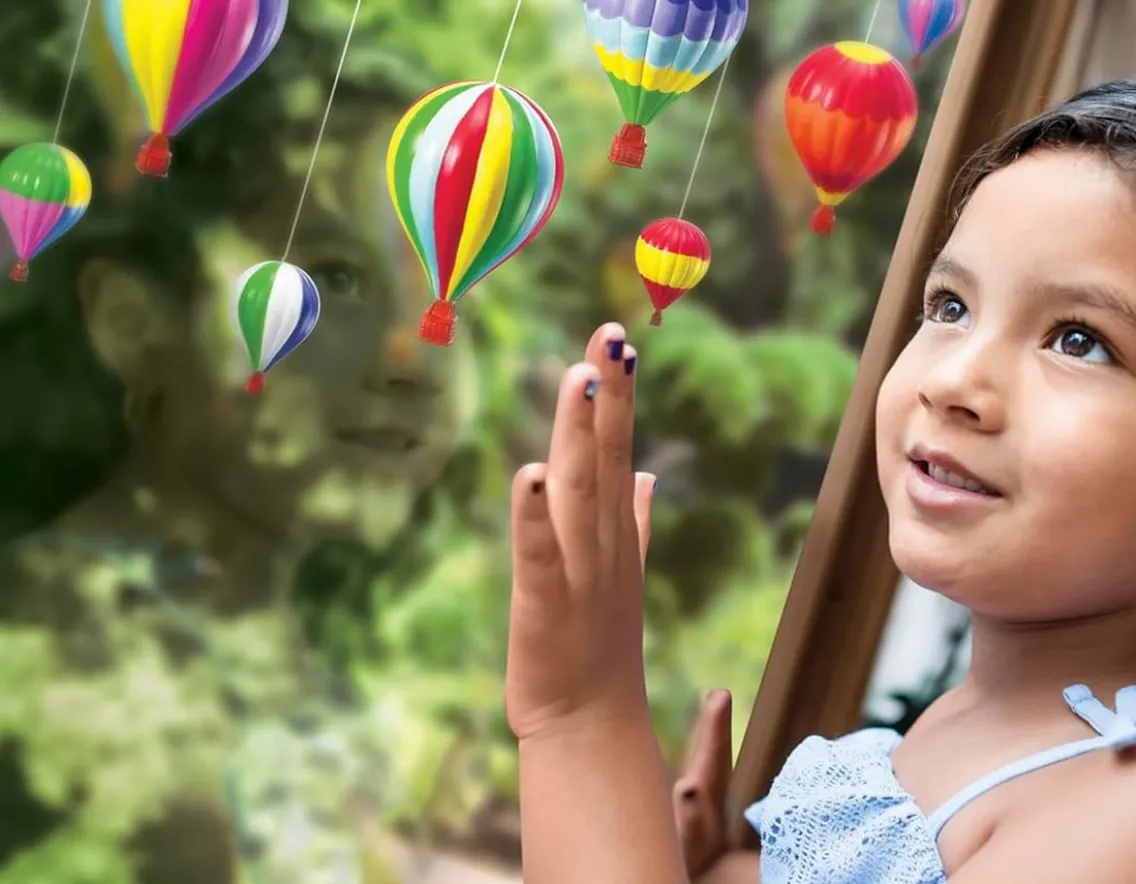 Creativity|Age 7-4M Hot Air Balloons Mobile - DIY Kit