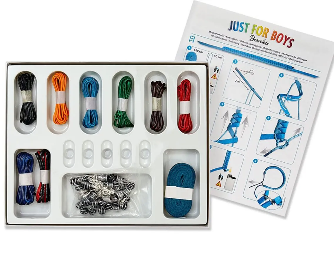 Creativity|Exclusive To Wicked Uncle-SentoSphere Just for Boys Bracelets - DIY Kit