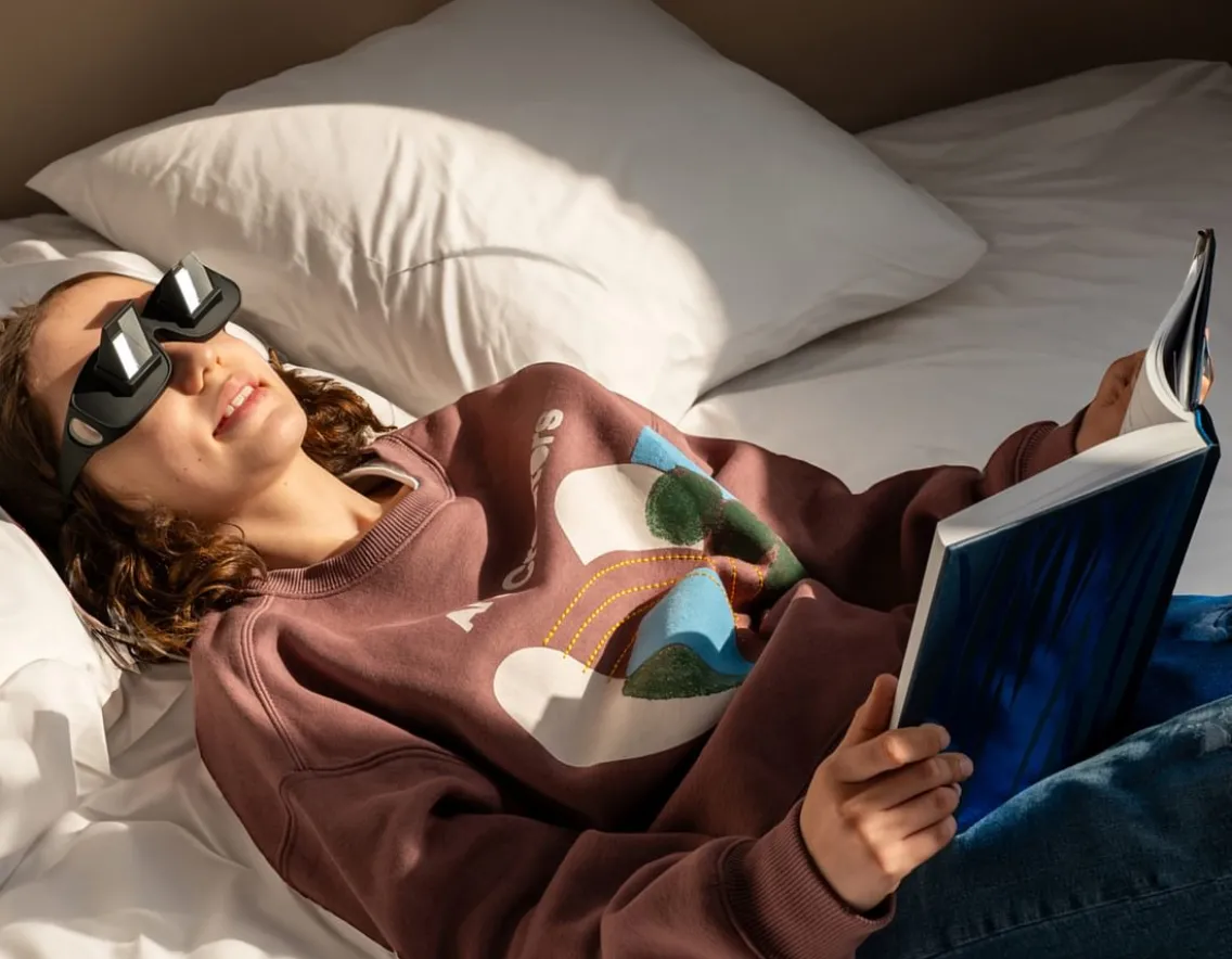 Exclusive To Wicked Uncle|Fashion & Style-Fizz Creations Laid-Back Glasses - See at 90 Degree Angle - Chill Out!