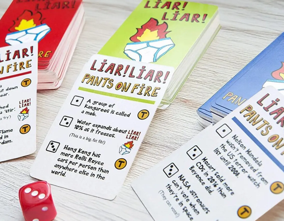 Games|Wicked Fun-Boxer Gifts Liar! Liar! Pants on Fire! - Game of Bluff