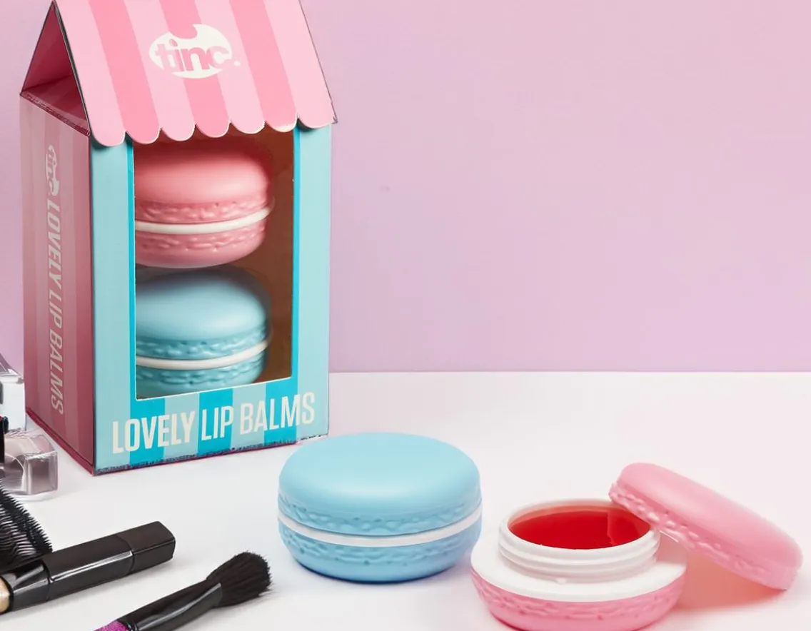 Fashion & Style|Older Girls-Tinc Lovely Macaroon Lip Balms - Set of Two