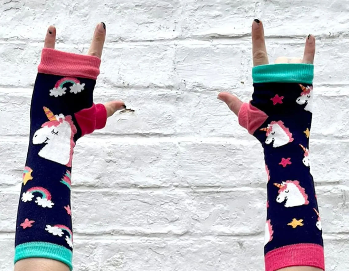 Fashion & Style|Unicorn-United Odd Socks Magical Unicorn Arm Warmers