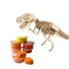 Construction|Creativity-Fiesta Crafts Make a T-Rex - Wood & Clay Modelling