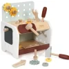 Educational|Wooden Toys-Classic World Mini Workbench - 29 Wooden Pieces