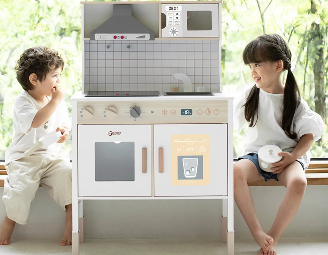 Wooden Toys-Classic World Modern Kitchen - Wooden Roleplay