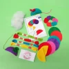 Creativity|Exclusive To Wicked Uncle-Fiesta Crafts Mouse House - Creative Sewing Kit