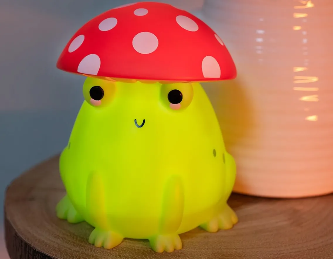 Sensory|Age 10-Fizz Creations Mushroom Frog Mood Light