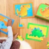 Dinosaurs|Puzzles-Crocodile Creek My First Dinosaur Puzzles - 3 in 1 Set